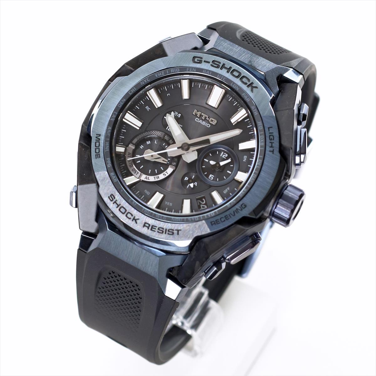 【ウオッチケアクロス付き】【最長36回無金利ローン】カシオ Gショック MTG-B4000B-1A2JF  スマホリンク対応 電波ソーラー腕時計 カーボン積層フレーム CASIO  MT-G G-SHOCK【0625】_10spl